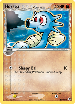 Horsea δ #50 PSA 10