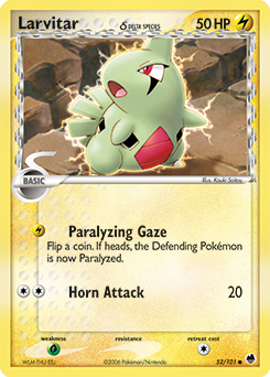 Larvitar δ Dragon Frontiers #52