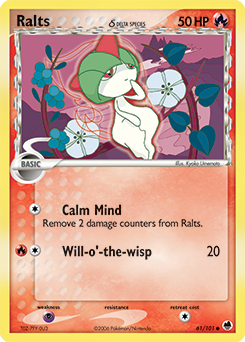 Ralts δ #61 Dragon Frontiers