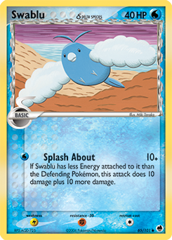 Swablu δ #65 PSA 10