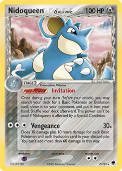 Nidoqueen δ #7 Dragon Frontiers