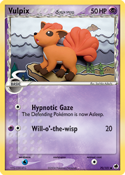 Vulpix δ #70 PSA 10
