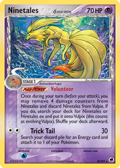 Ninetales δ #8 Dragon Frontiers