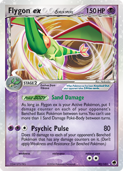 Flygon ex δ #92 Dragon Frontiers