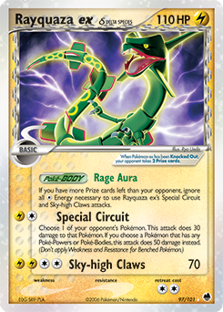 Rayquaza ex δ #97 Dragon Frontiers