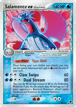 Salamence ex δ #98 Dragon Frontiers