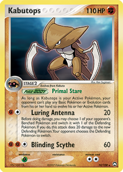 Kabutops #10 Power Keepers