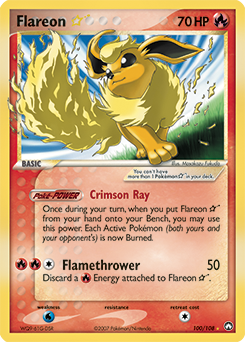 Flareon ★ #100 Power Keepers