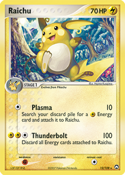 Raichu #12 Power Keepers