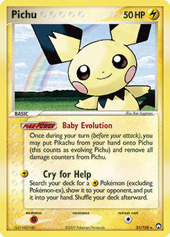 Pichu #21 Power Keepers