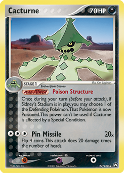 Cacturne #27 Power Keepers