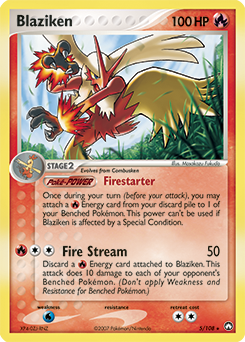 Blaziken #5 Power Keepers