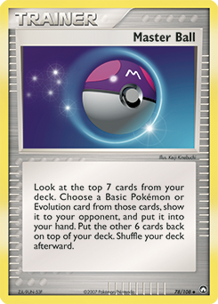 Master Ball #78 Power Keepers