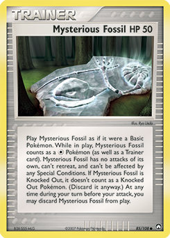 Mysterious Fossil #85 Power Keepers