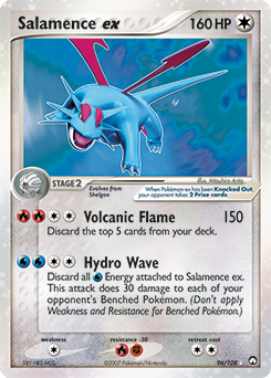 Salamence ex #96 Power Keepers