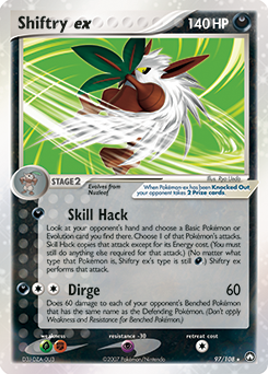 Shiftry ex #97 Power Keepers