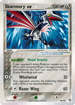 Skarmory ex #98 Power Keepers