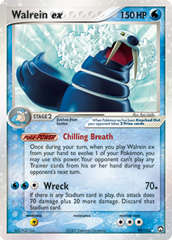 Walrein ex #99 Power Keepers