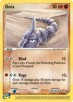 Onix #71 PSA 10