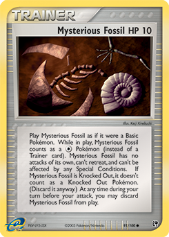 Mysterious Fossil #91 Sandstorm