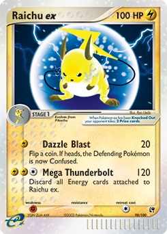 Raichu ex #98 Sandstorm