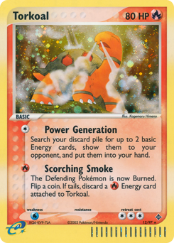 Torkoal #12 Dragon