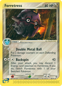 Forretress #28 Dragon