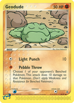 Geodude #55 PSA 10