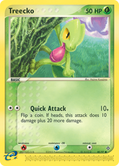 Treecko #80 PSA 10