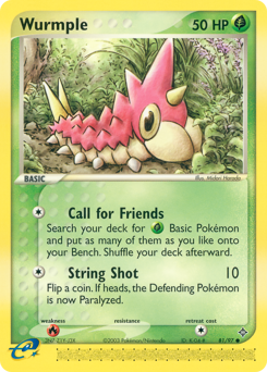 Wurmple #81 PSA 10