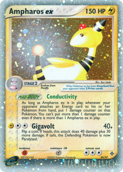 Ampharos ex #89 Dragon