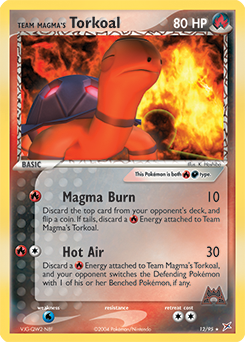 Team Magma's Torkoal #12 Team Magma vs Team Aqua