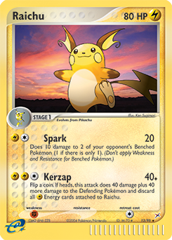 Raichu #13 Team Magma vs Team Aqua