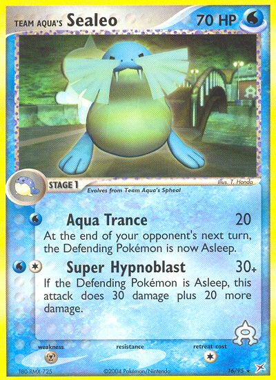 Team Aqua's Sealeo #16 Team Magma vs Team Aqua