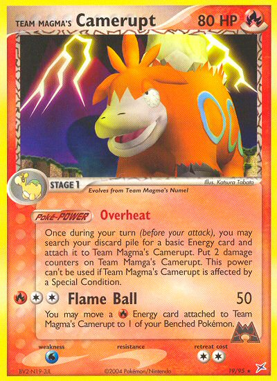 Team Magma's Camerupt #19 Team Magma vs Team Aqua