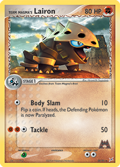 Team Magma's Lairon #20 Team Magma vs Team Aqua