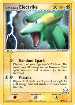 Team Aqua's Electrike #27 Team Magma vs Team Aqua