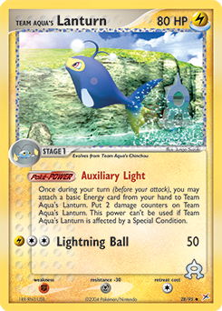 Team Aqua's Lanturn #28 Team Magma vs Team Aqua