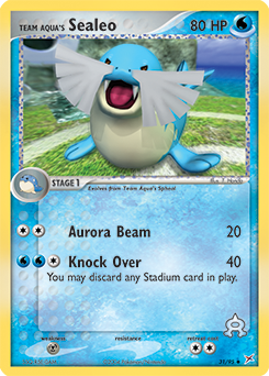 Team Aqua's Sealeo #31 Team Magma vs Team Aqua