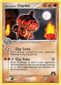 Team Magma's Claydol #33 Team Magma vs Team Aqua