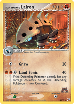Team Magma's Lairon #36 Team Magma vs Team Aqua