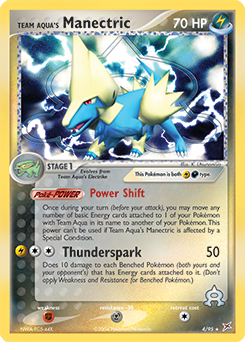 Team Aqua's Manectric #4 Team Magma vs Team Aqua