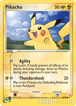 Pikachu #43 Team Magma vs Team Aqua
