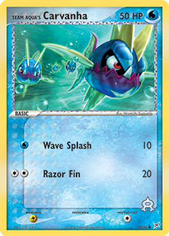 Team Aqua's Carvanha #48 Team Magma vs Team Aqua