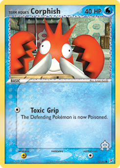 Team Aqua's Corphish #50 Team Magma vs Team Aqua