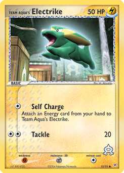 Team Aqua's Electrike #53 Team Magma vs Team Aqua