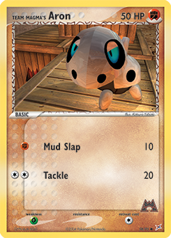 Team Magma's Aron #58 Team Magma vs Team Aqua