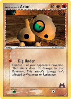 Team Magma's Aron #59 Team Magma vs Team Aqua