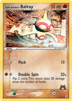 Team Magma's Baltoy #60 Team Magma vs Team Aqua