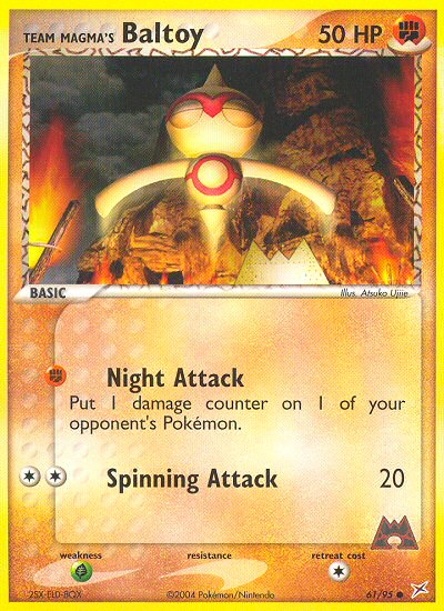 Team Magma's Baltoy #61 Team Magma vs Team Aqua